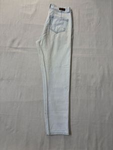 Ice Blue Light Wash High Waisted Jeans