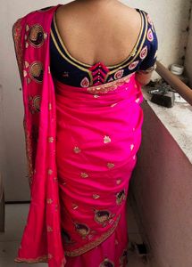 saree with blouse