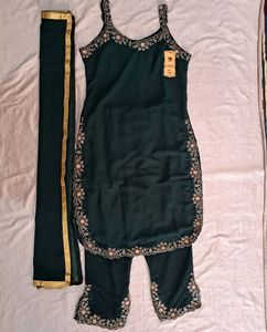 Beautiful Party wear Kurta Set With Dupatta