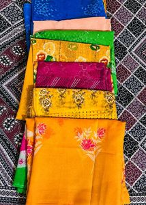 🌻8 floral printed dress materials