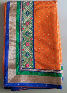 Cotton Silk Saari