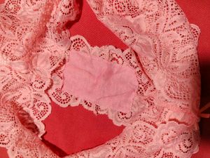 Pink Lace High-Waist Brief Panty