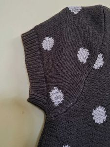 Polka Dot Winter Dress For Girls | Women