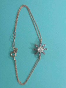 Amethyst bracelet SS925