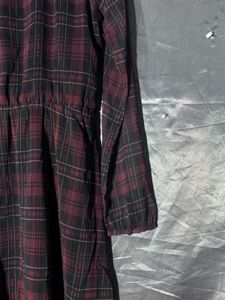 Mango Chic Plaid Mini Dress