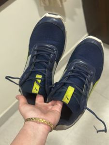 Puma Navy Blue Running Shoes