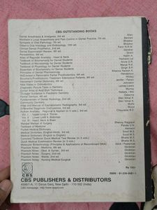 Dental Biochemistry Textbook