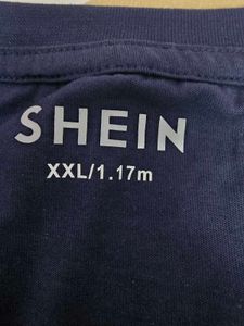 SHEIN Navy Blue Graphic T-Shirt