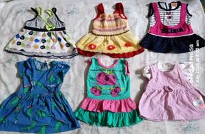 Baby frocks 0 - 6 months.