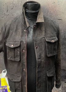 Men's Suede Safari Jacket