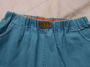 Light Wash Denim Pants