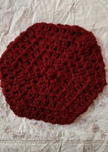Crocheted Beret Hat