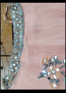 Beautiful Embroidered crop top and lengha