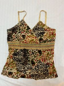 Boho Print Camisole Top
