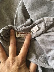 Fabindia Grey Patiyala Salwar
