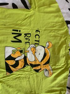 Lime Green Graphic Tee