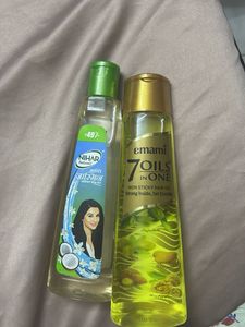 2 Hair Oils - Nihar & Emami 7 Oil
