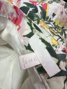 Chic Floral Ruched Mini Skirt