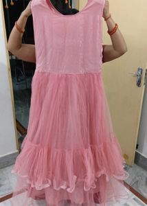 Beautiful Pink Embellished Gown