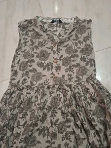 Floral Print Kurta
