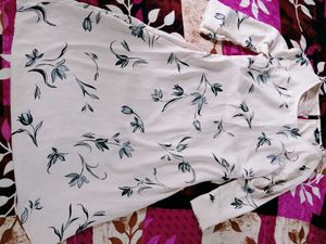 Chic Floral Print Top