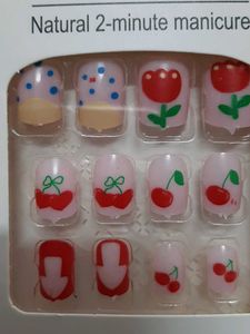 Cute Cherry Press-On Nails