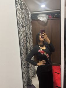 classy black top