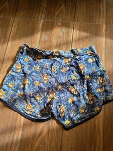 Floral Print Shorts