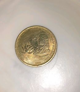 Rs 5 - Income Tax 150 Years Of Building India, Chanakya, Kolkata Mint