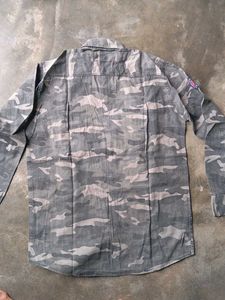 Camouflage Denim Shirt