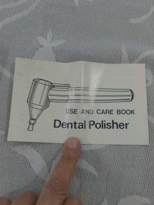 Battery operated Dental Polisher with Pouch