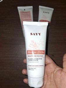 SAVY Moroccan De-Tan Brightening Face Pack