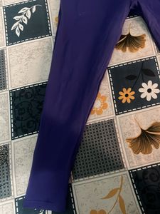 XL Legging Purple Color For Women