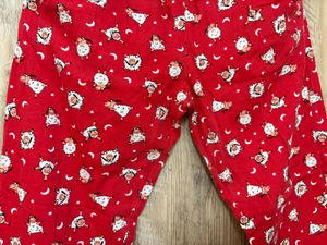 Cozy Red Christmas Pajama Top