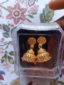 ✴️22kt Gold plated Jhumka Earrings🤩