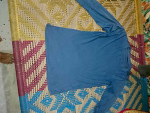 Blue Long Sleeve T-Shirt