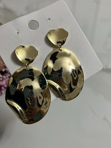 Gold Tone Dangle Earrings