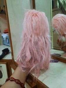 Handmade Pink Doll with Mirror