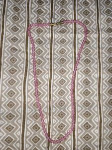 Pink Beaded Necklace