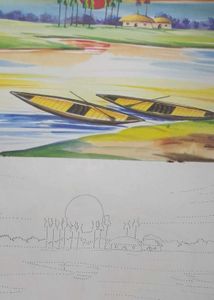 Scenery Art,Drawing Reference Books Combo