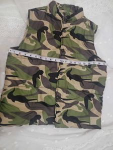 Camouflage Puffer Vest
