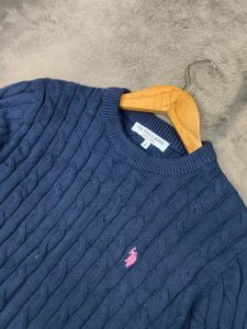 US Polo Assn. Cable Knit Sweater