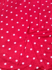 Cute Red Polka Dot Dress