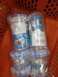 Plastic Container Set of 5