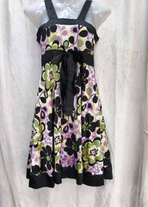 768. Floral mini frock