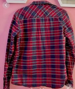 Lee Cooper Cotton Check Shirt For Young Girls