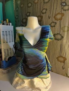 Bohemian Wrap-Style Top