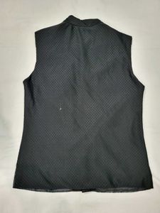 Black Ethnic Waistcoat
