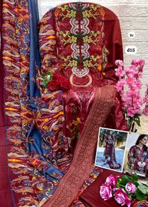 Unstitched Cotton Suit