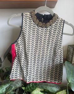 Designer Embellished Ethnic Blouse
